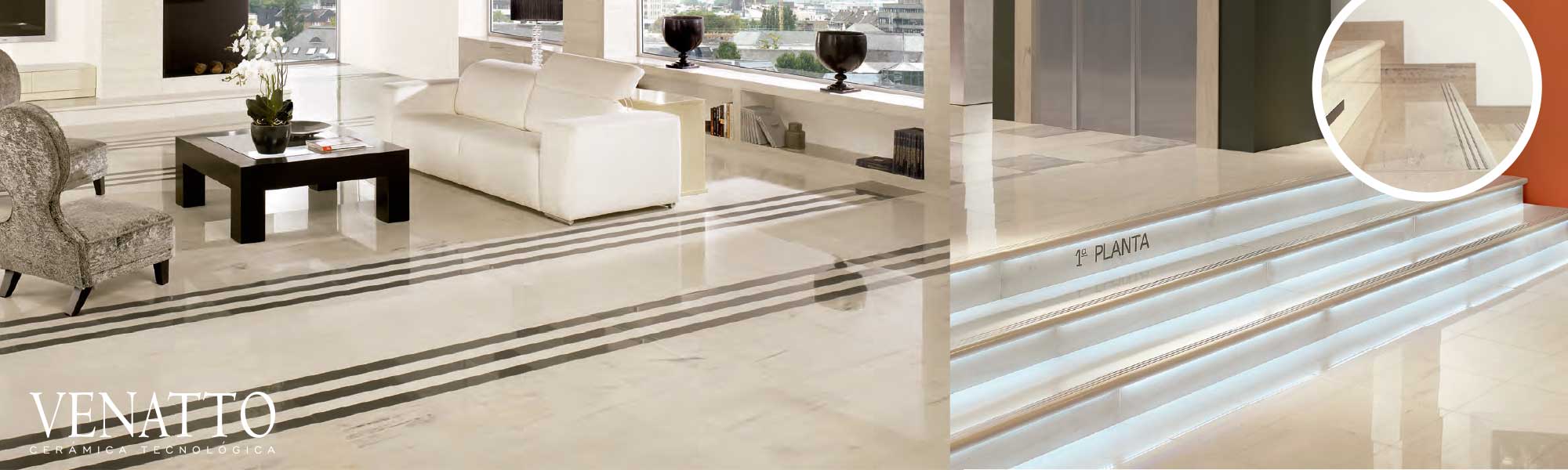 Escalera Venatto pulido